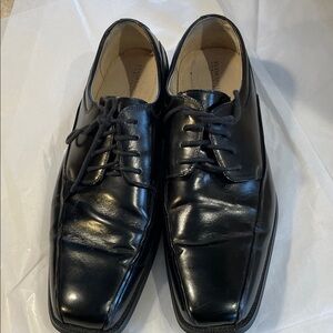 Florsheim Black Leather Men's Oxfords